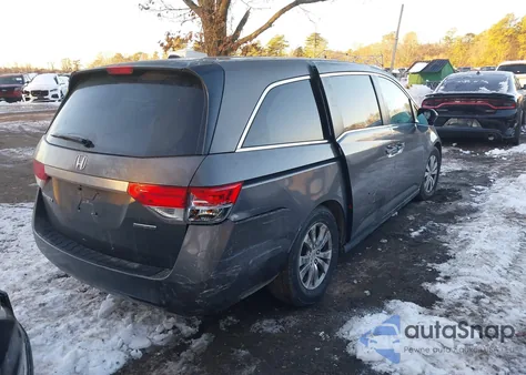 2016 Honda Odyssey Se из США, поврежденный, VIN 5FNRL5H35GB155939